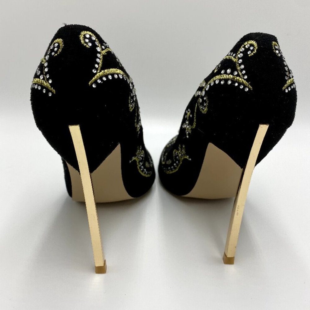 FSJ Women Sexy Stiletto High Heels Pumps Pointed T - Picture 5 of 10